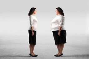 пред и по слабеењето на диканската диета