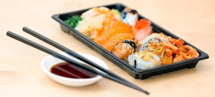 Јапонска диетална храна со цел да изгубите тежина