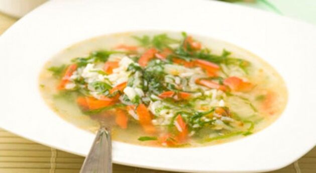 супа од зеленчук за гастритис