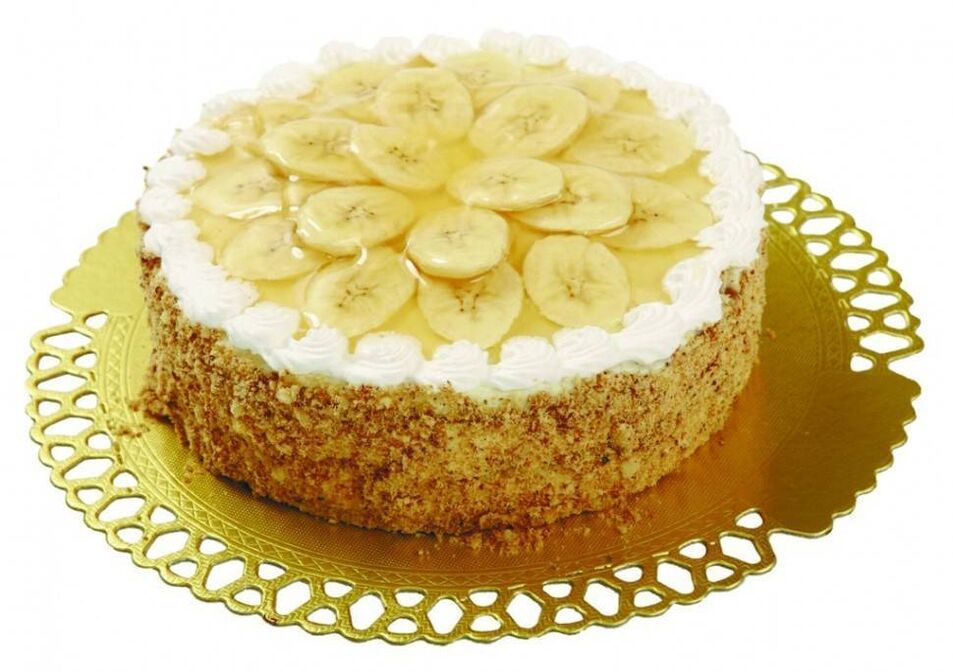 банана торта за панкреатитис