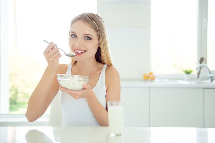 диета на млеко и урда за губење на тежината